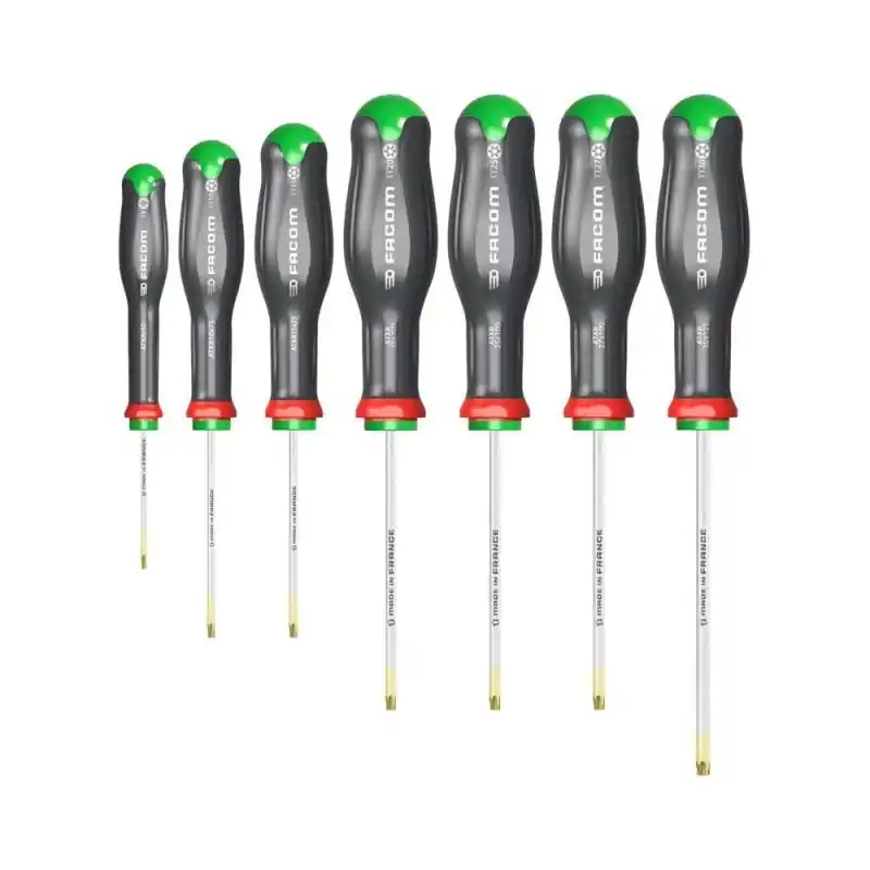 Facom ATXR.J7PB Set de 7 Tournevis Protwist Torx et Resistorx