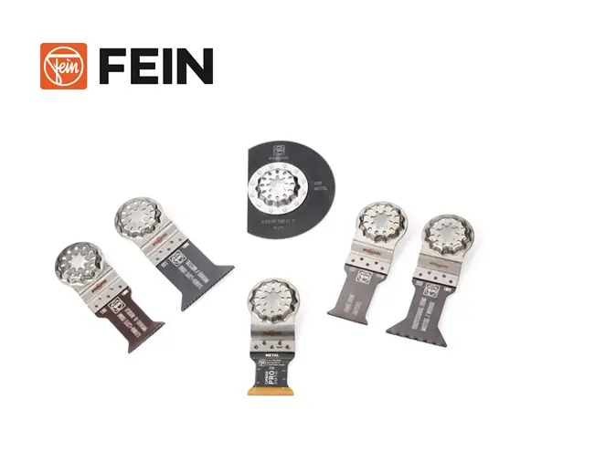Fein Accessoires 35222967020 E-Cut Starlock set de lames de scie circulaire METAL 6 pièces