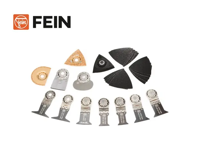 Fein Accessoires 35222967060 E-Cut Starlock Jeu de lames plongeantes Rénovation 26 pcs