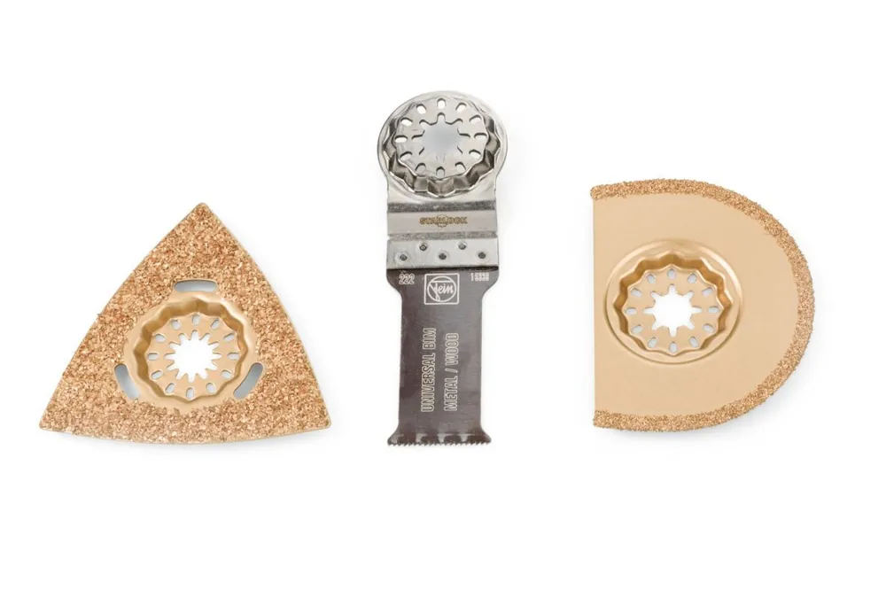 Fein Accessoires 35222967070 Kit de rénovation de carreaux Starlock 3 pièces