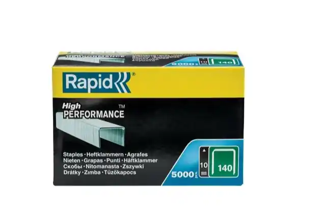 Rapid 11910711 Agrafes à fil plat 140/10 mm