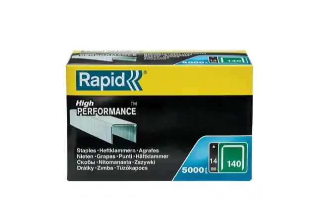 Rapid 11915611 Agrafes à fil plat No. 140 14 mm 5,000 pcs.