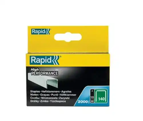 Rapid 11908131 No. 140 agrafes à fil plat 8 mm 2.000 pièces