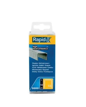 Rapid 40303081 Agrafes à fil fin n° 13 10 mm 5 000 pcs.