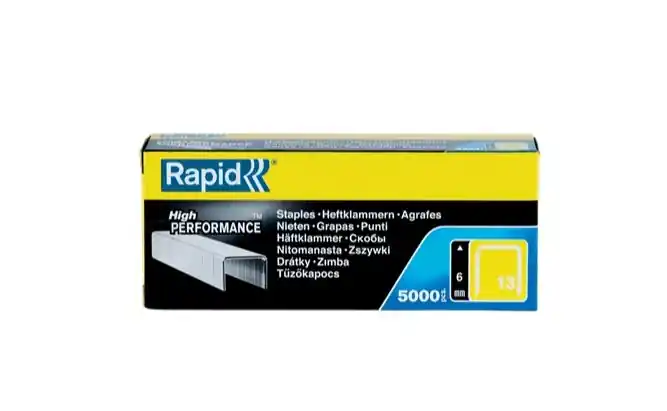 Rapid 11830700 Agrafes à fil fin n° 13 6 mm 5 000 pcs.