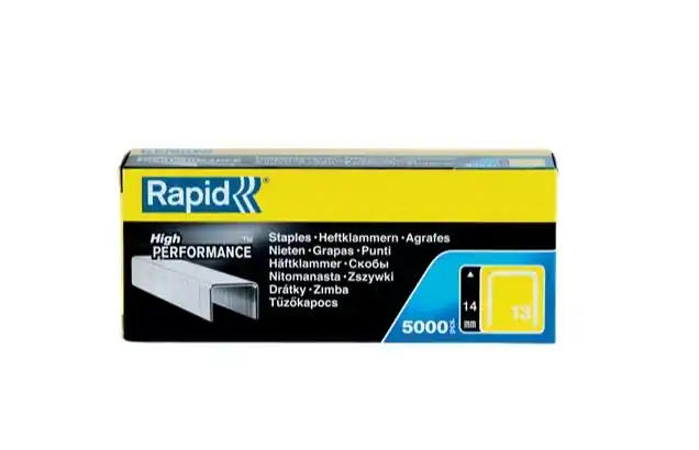 Rapid 11850500 Agrafes à fil fin No. 13 14 mm 5,000 pcs.