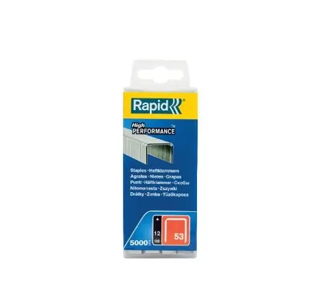 Rapid 40303086 Agrafes à fil fin No. 53 12 mm 5,000 pcs.