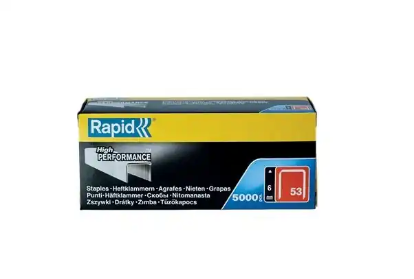 Rapid 11856250 Agrafes à fil fin No. 53 6 mm 5,000 pcs.