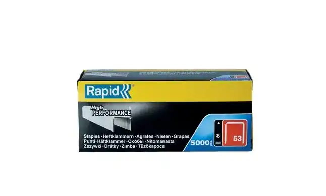 Rapid 11857050 Agrafes à fil fin No. 53 8 mm 5,000 pcs.