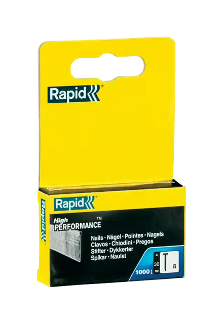 Rapid 40303066 No. 8 brads acier inoxydable 30 mm 1,000 pcs.