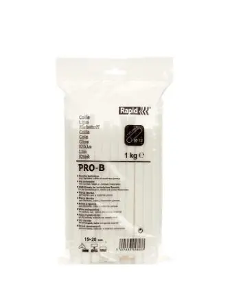 Rapid 40302803 Bâtons de colle professionnelle sanitaire PRO-B de 12 mm