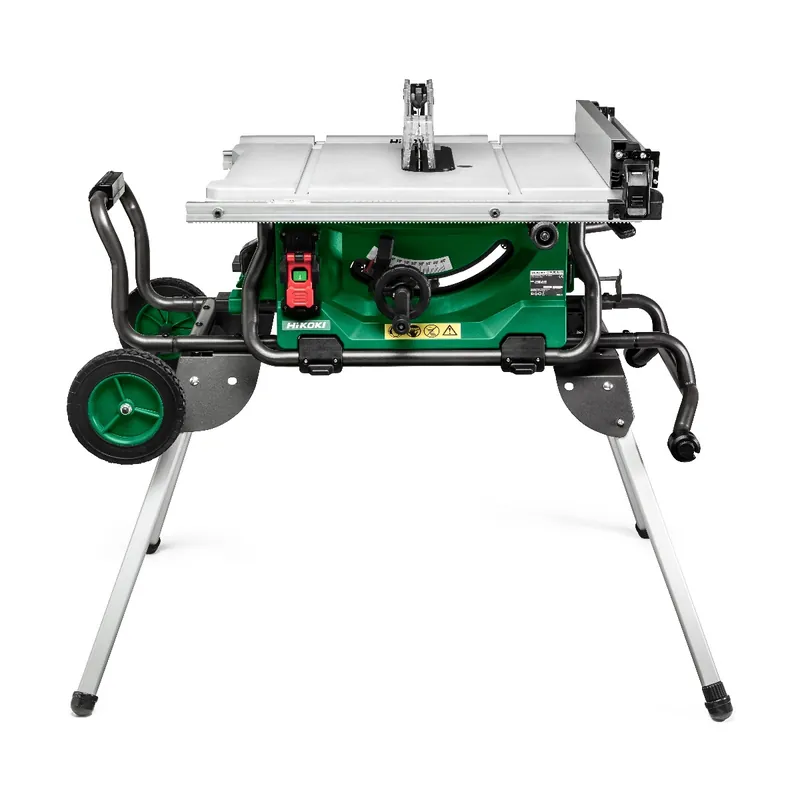 HIKOKI C3610DRJW4WZ Table de scie sans fil 36 volts hors batteries et chargeur + Train de roulement 376510