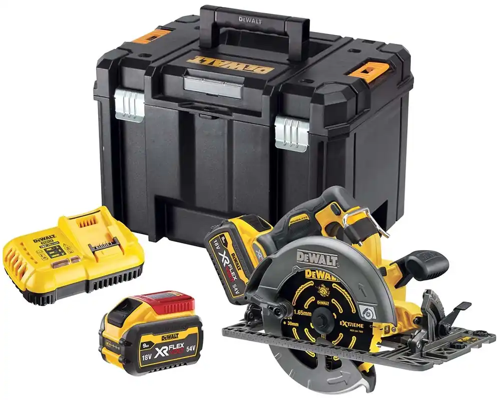 DeWalt DCS579X2-QW Scie circulaire XR FlexVolt 54V 9,0Ah Li-Ion 190 mm