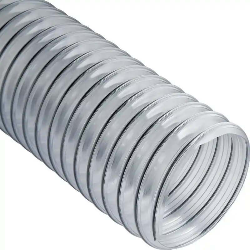 AirFlux AIR-40302 Clearview Flex Tuyau d‘aspiration antistatique 6 mtr diamètre 100 mm