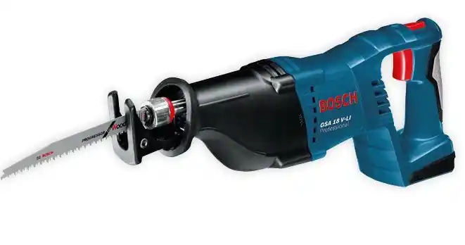 Bosch Bleu 060164J000 GSA18V-Li scie alternative sans fil 18V sans batteries et sans chargeur
