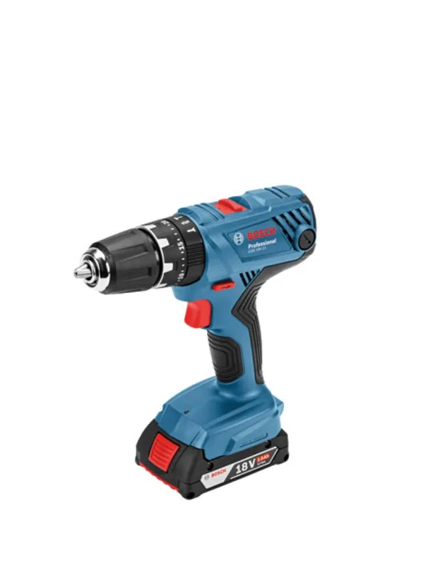 Bosch Bleu 06019H1109 Perceuse visseuse à percussion GSB 18V-21 2Ah