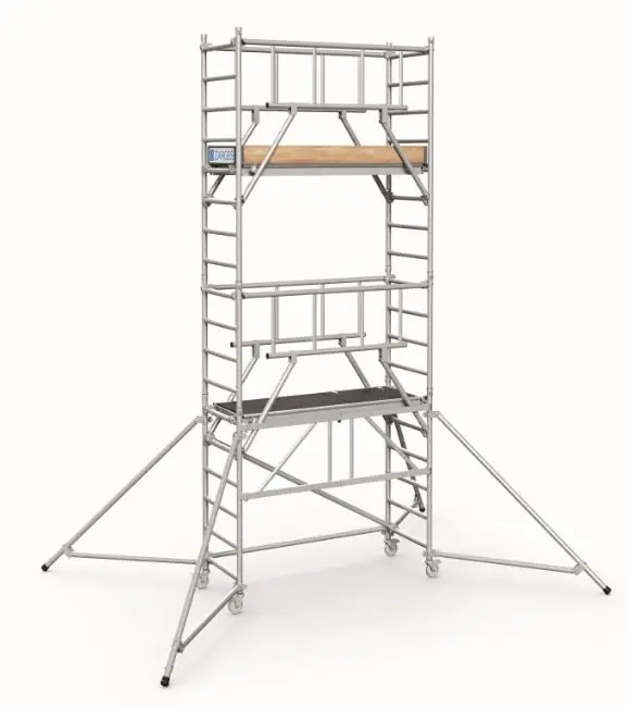 Zarges 53524 PaxTower S-Plus 1T Tour de roulement 5,55 mtr.