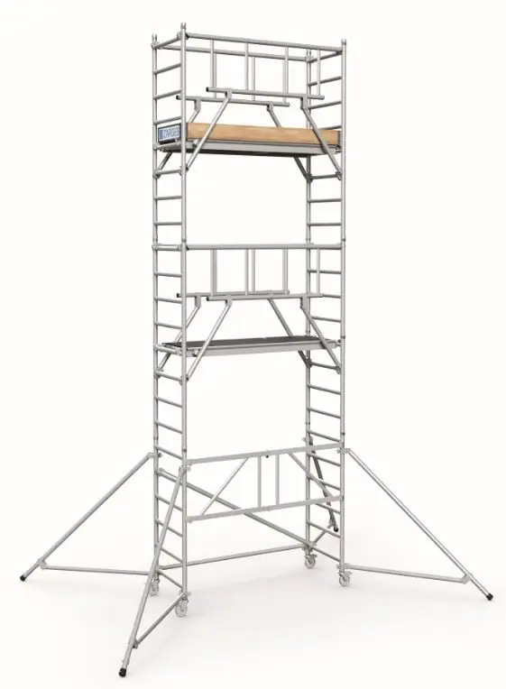 Zarges 53525 PaxTower S-Plus 1T Echafaudage mobile 6,55 mtr.