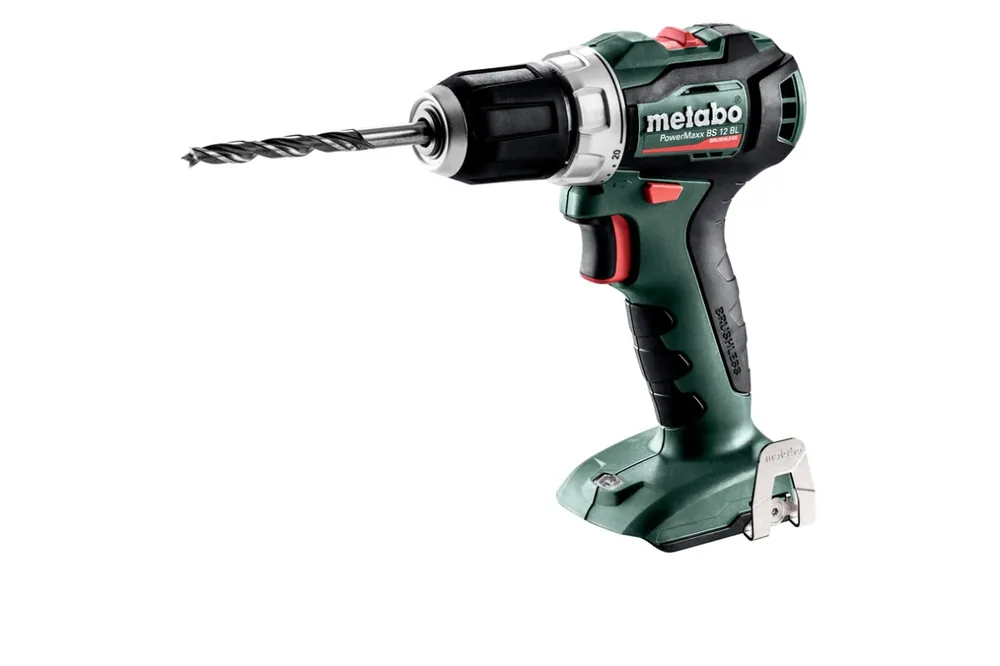 Metabo 601038840 PowerMaxx BS 12 BL Perceuse visseuse sans fil 12V excluant les batteries et le chargeur en métabox.
