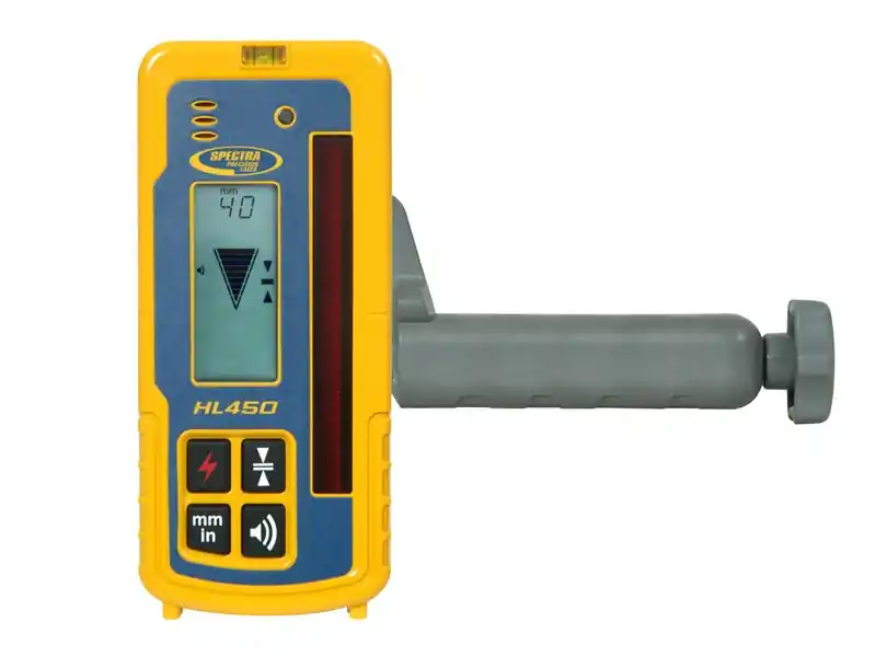 Spectra Physics 124661 Récepteur laser rouge HL 450