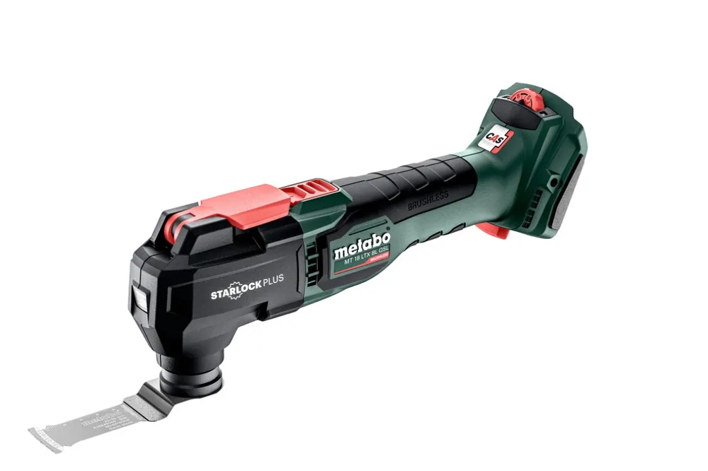 Metabo 613088840 MT 18 LTX BL QSL multitool sans fil 18V hors batteries et chargeur en metabox + 5 ans de garantie revendeur