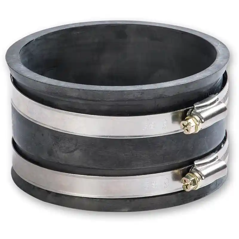 AirFlux AIR-40113 Collecteur en caoutchouc + colliers de serrage 100mm