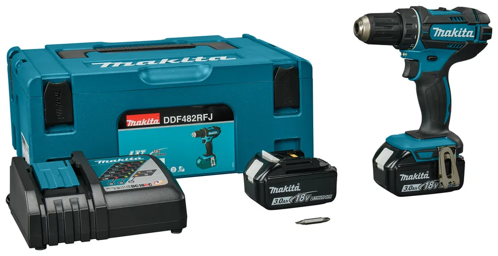 Makita DDF482RFJ Perceuse/visseuse sans fil 18V 3.0AH Li-ion