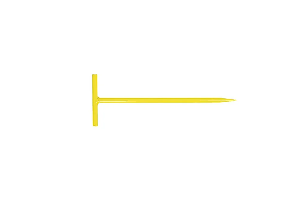 Orit WP-C-H-400-1021-000 Goupille filetée avec poignée en T 400 mm x 15 mm RAL 1021
