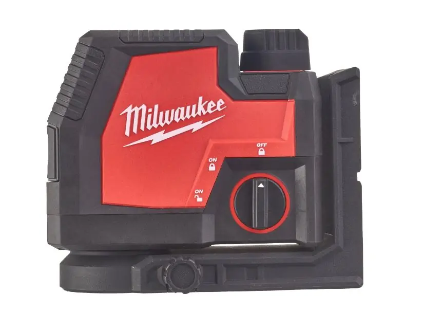 Milwaukee 4933478099 L4 CLLP-301C Laser à croix laser rechargeable vert