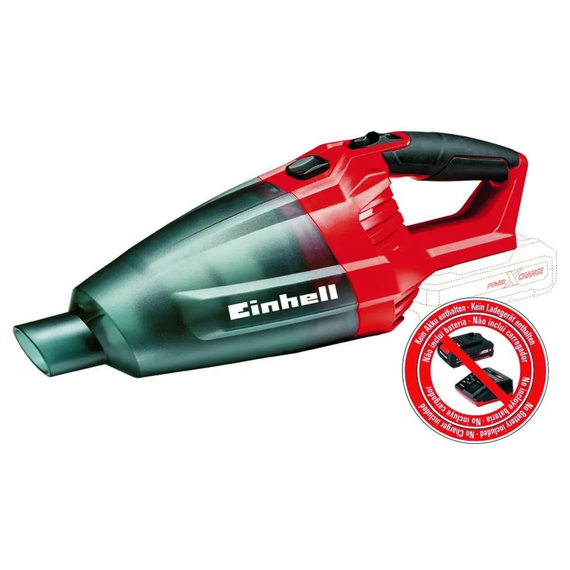 Einhell 2347120 TE-VC 18 Li-Solo Extracteur de poussière sans fil 18 Volt, batteries et chargeur exclus