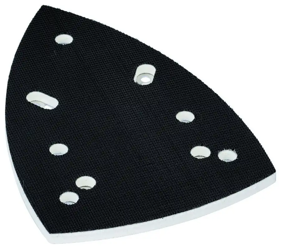 Bosch Bleu Accessoires 2608601445 Plateau de ponçage Velcro GSS 140/160, Delta 110 x 150