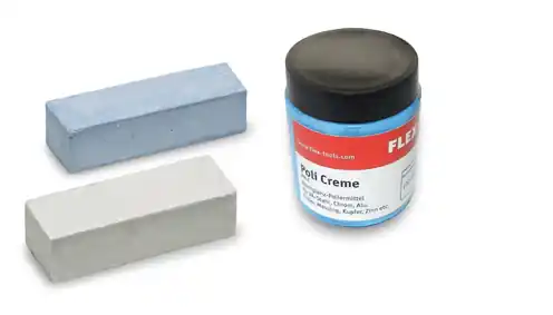 Flex-tools Accessoires 365041 Poli-Set mini Blanc/Bleu/Crème PP-W/B/C