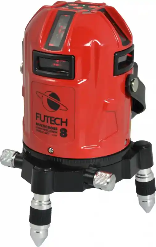 Futech 040.08 MC8 HPSD Croix rouge laser 8 lignes