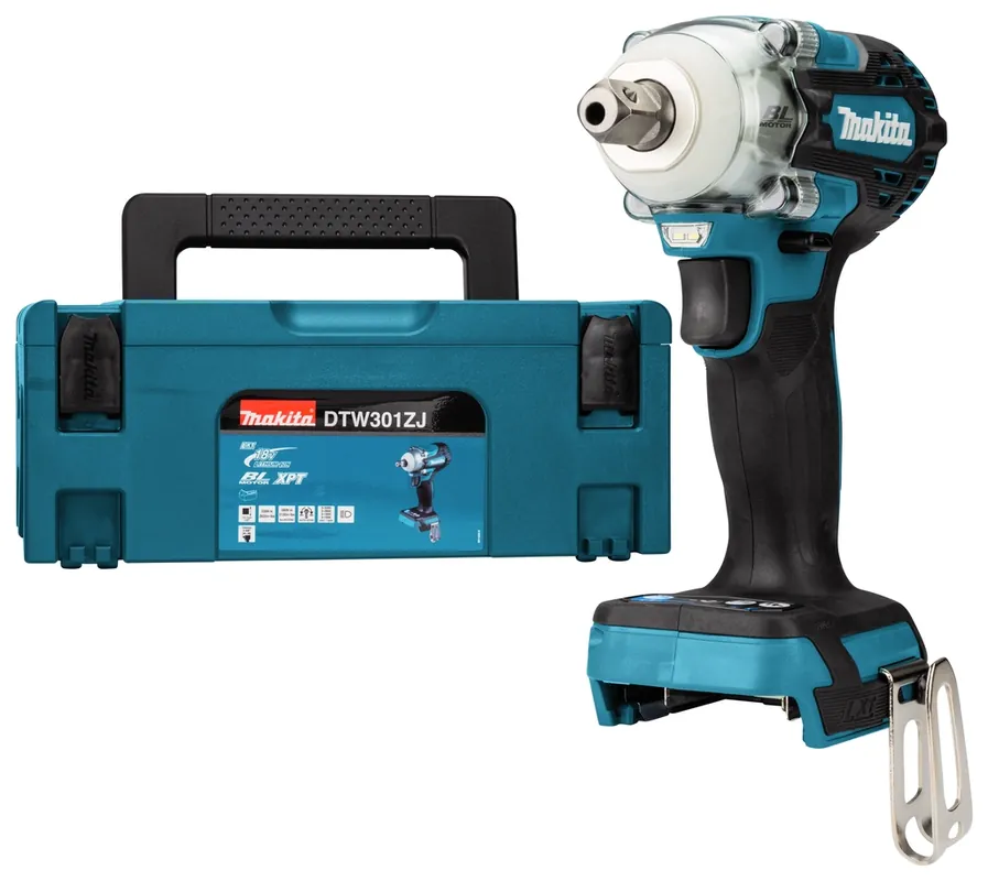 Makita DTW301ZJ Clé à chocs 1/2" 330Nm 18 Volt sans piles ni chargeur