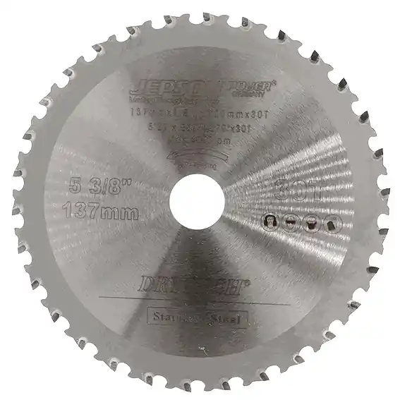 Jepson 72115034I Lame de scie HM 150 mm 34T pour INOX