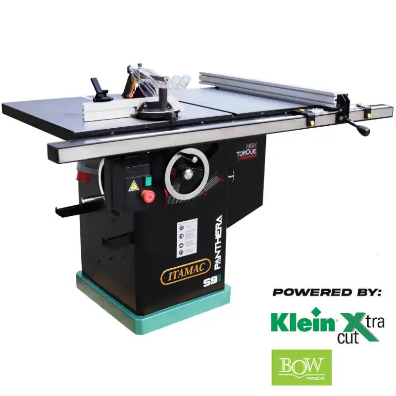 ITAMAC IT-HW111SE30S Panthera S9 table saw 230V 254mm 4PK 30" table