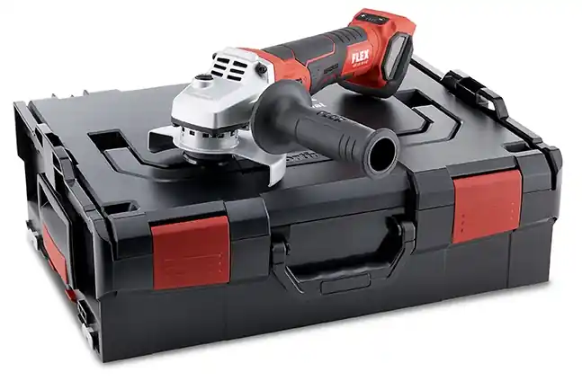 Flex-tools 499293 LBE 125 18.0-EC Meuleuse d‘angle Accu 125mm avec frein et régulateur de vitesse 18V excl. batteries et chargeur en L-Boxx