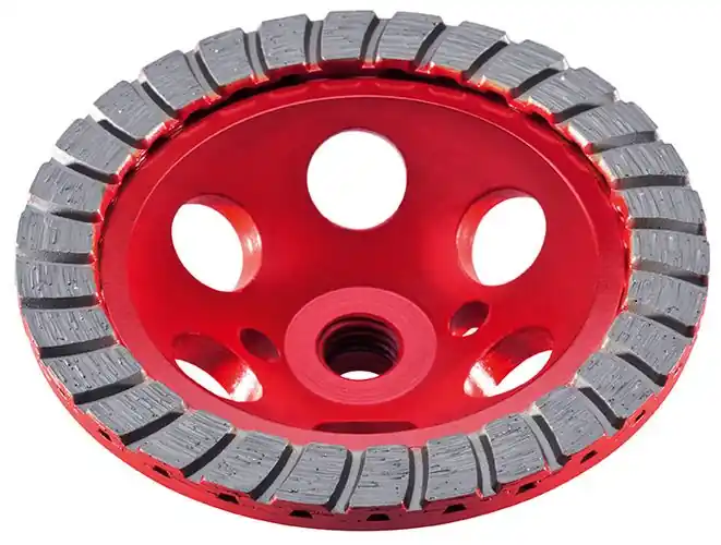 Flex-tools Accessoires 503088 Turbo-Jet II D115 M14 Roue de polissage diamantée
