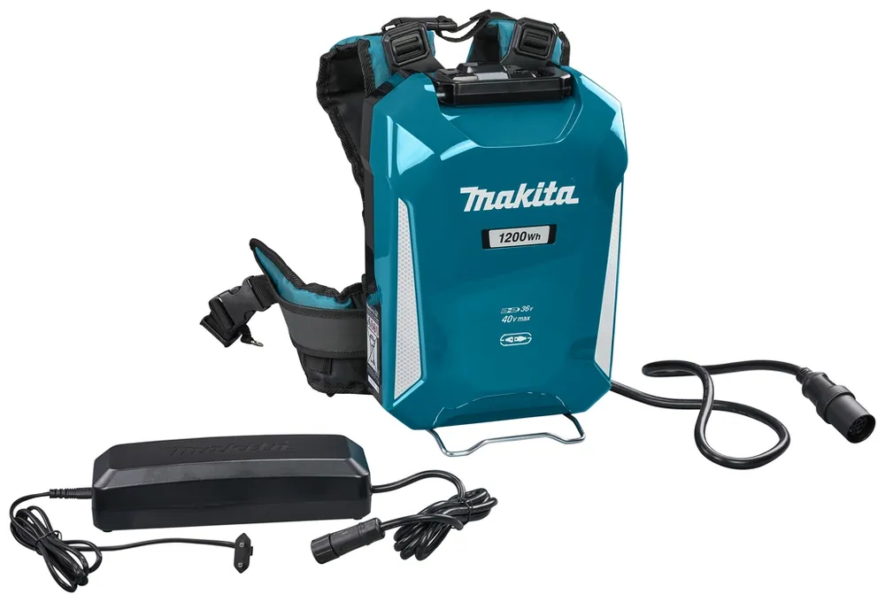 Makita Accessoires NLBPDC1200A02 PDC1200 Station de batterie à dos 36V sans adaptateurs et batteries