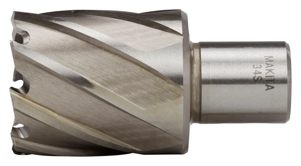 Makita Accessoires HB34S Foret carottier HSS 34mm Profondeur de coupe 30mm Weldon