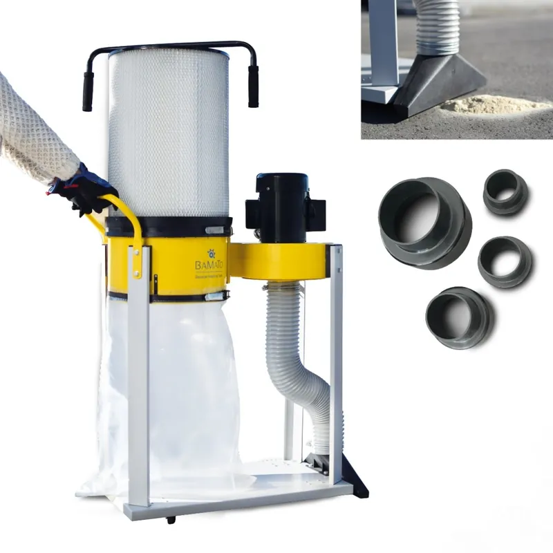 Bamato AB-1500CF_230V AB-1500CF Système d‘‘aspiration + filtre à poussière fine 230 Volt