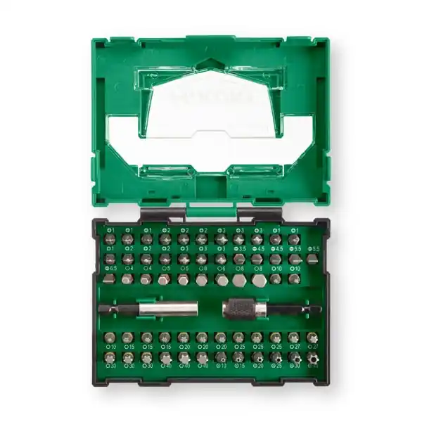 HIKOKI Accessoires 40030024 Jeu d‘embouts de 60 pièces (BOX II)