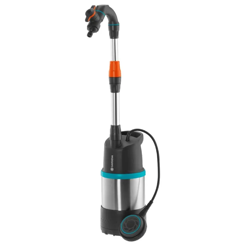 Gardena 01764-20 Pompe pour réservoir d‘eau de pluie 4700/2 en acier inoxydable