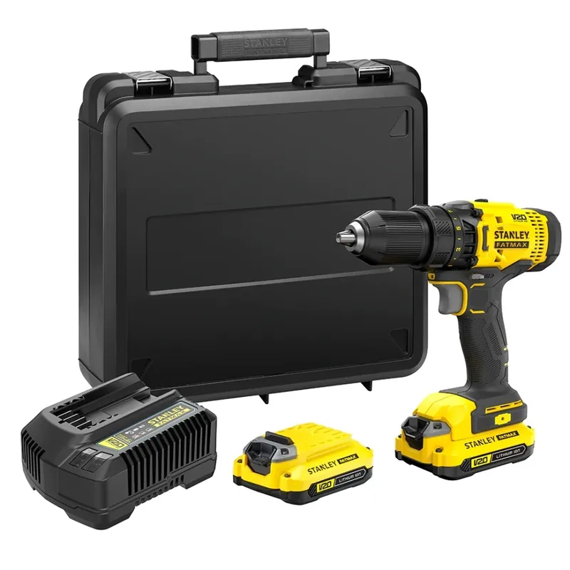Stanley SFMCD700C2K Perceuse sans fil Fatmaxx V20 18V 1.5Ah BRUSHLESS