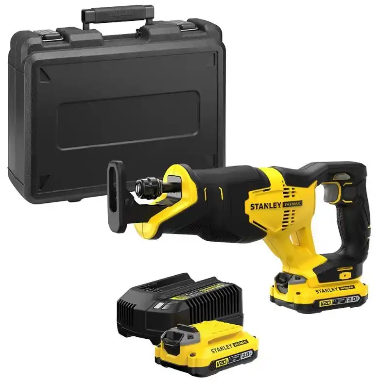 Stanley SFMCS310D2K Scie à guichet FATMAX® V20 Accu 18 Volt 2.0 Ah Li-ion BRUSHLESS