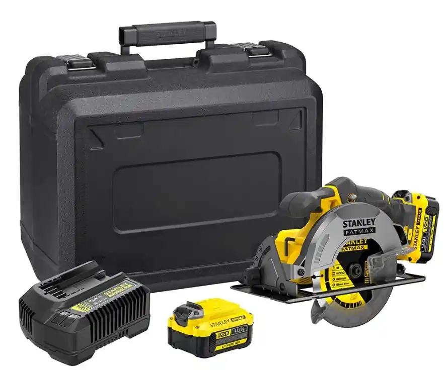 Stanley SFMCS500M2K Scie circulaire FATMAX® V20 Accu 165mm 18 Volt 4.0Ah Li-Ion