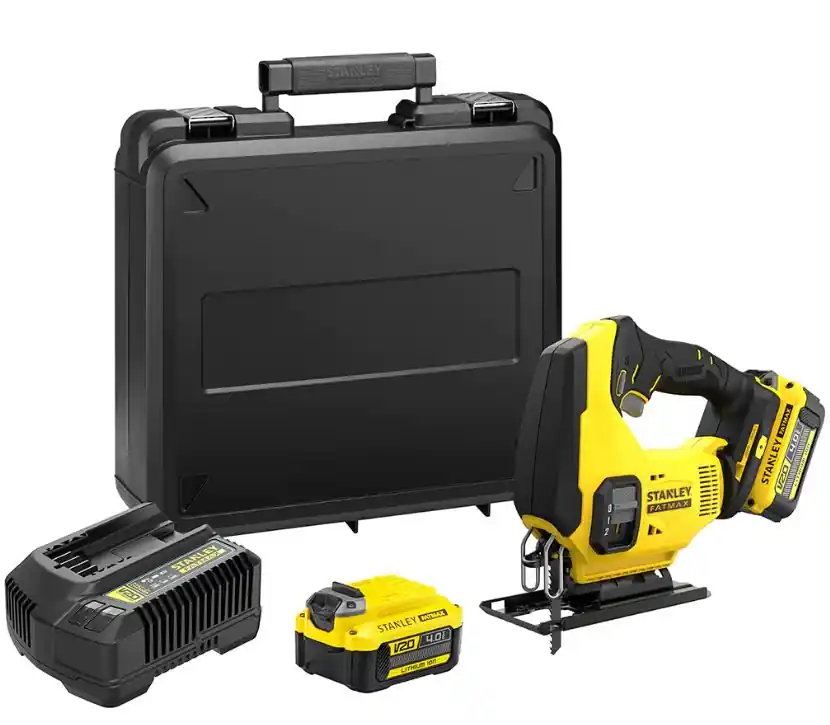 Stanley SFMCS600M2K Scie sauteuse FATMAX® V20 Accu 18 Volt 4.0Ah Li-Ion