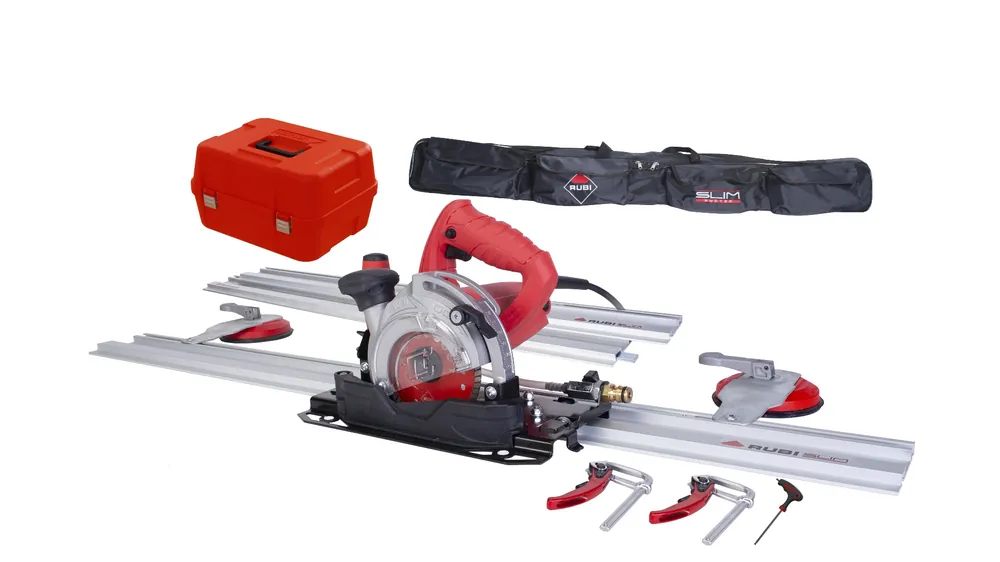 Rubi 51901 TC-125 Kit Scie diamantée avec guides et accessoires