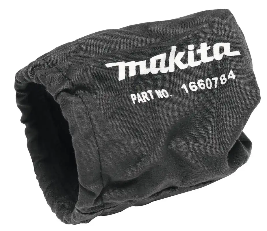 Makita Accessoires 166078-4 Sac à poussière en lin pour ponceuse de palme et ponceuse excentrique