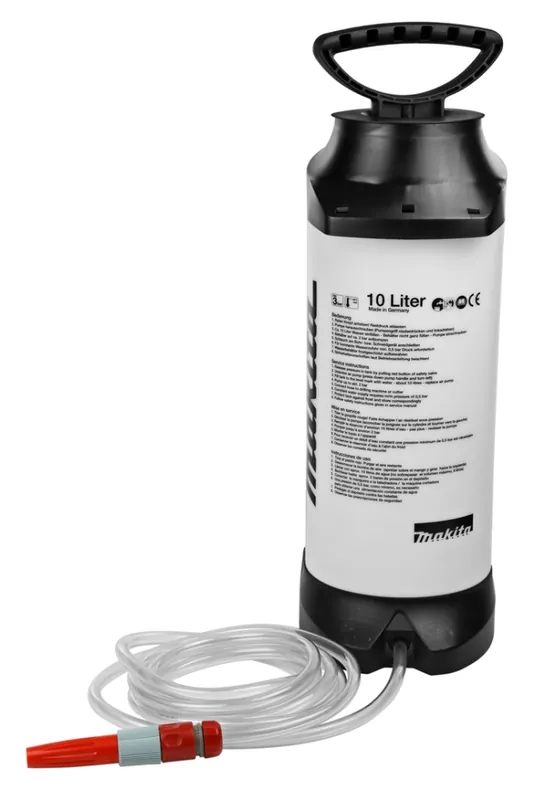 Makita Accessoires 988394610 Réservoir d‘eau sous pression en plastique 10ltr